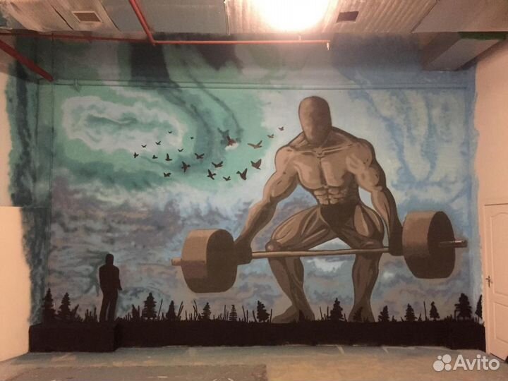 Художественное оформление,роспись стен