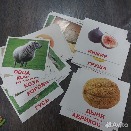 Карточки методика Домана набор