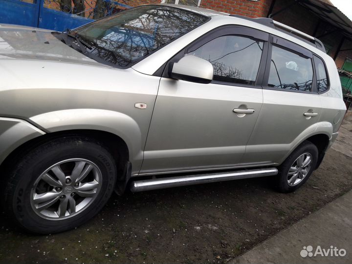 Пороги Хундай tucson 2004-2010г