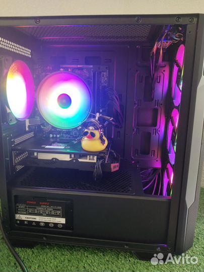 Игровой компьютер i5 9400f/rx 580 8gb/16gb/512ssd