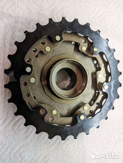 Трещотка Shimano Tourney MF-TZ500-7, 7 скоростей