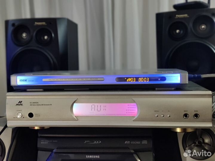 Усилитель Электроника ук-043 Hi-Fi,DVD BBK DV516S