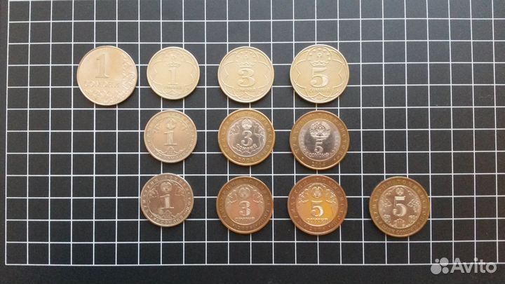 Таджикистан - монеты (ходячка, юбилейка, биметалл)