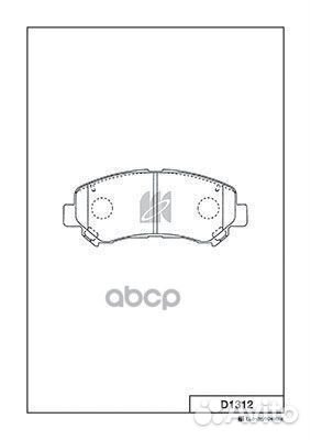 Колодки тормозные J10E,T31 (EUR,JP) '06- F 0201