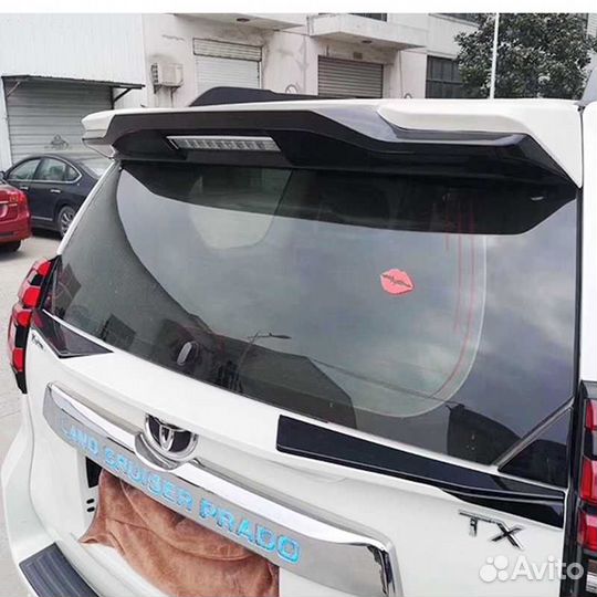 Prado 150 Спойлер под стекло Modellista Q5EH9