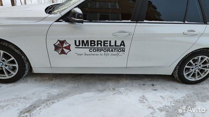 Наклейка на авто Umbrella Corporation