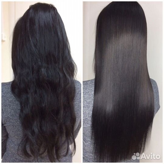 Кератиновое выпрямление/ботокс волос