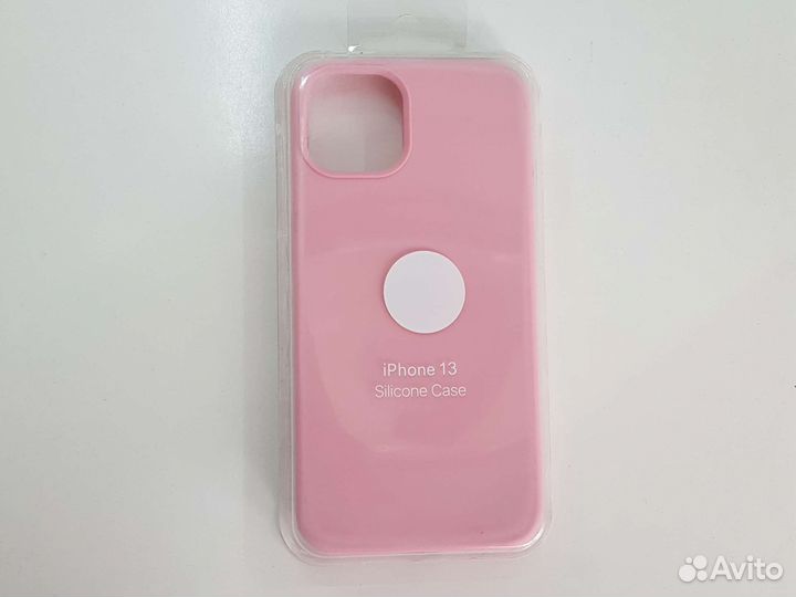 Чехол на iPhone 13 Нежно-розовый
