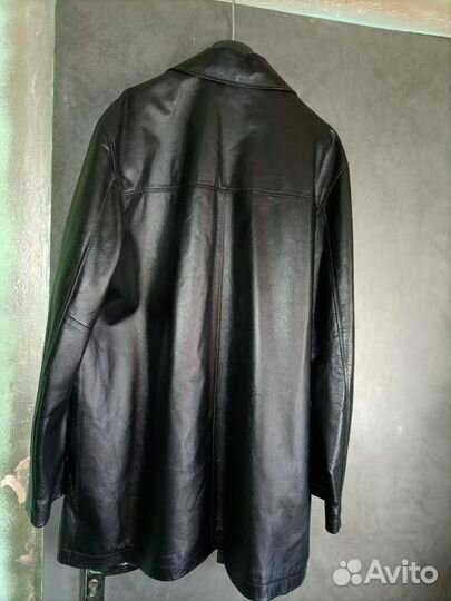 Кожаная куртка мужская 52 54 натуральная
