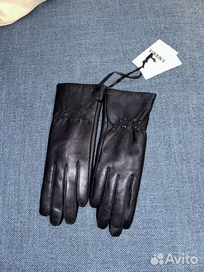 Перчатки женские кожаные Labbra размер 7