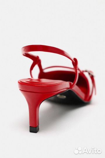 Красные туфли Zara 37