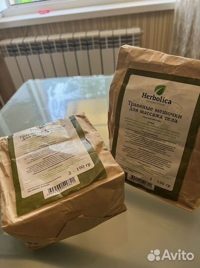 Травяные мешочки для тайского массажа