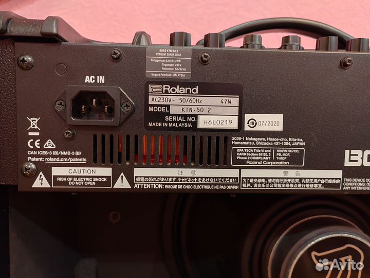 Гитарный комбоусилитель Boss Katana-50 mk ll