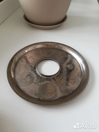 Набор коньячный мельхиор, ретро СССР