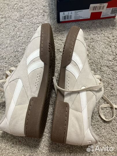 Reebok Club C Grounds UK бежевые