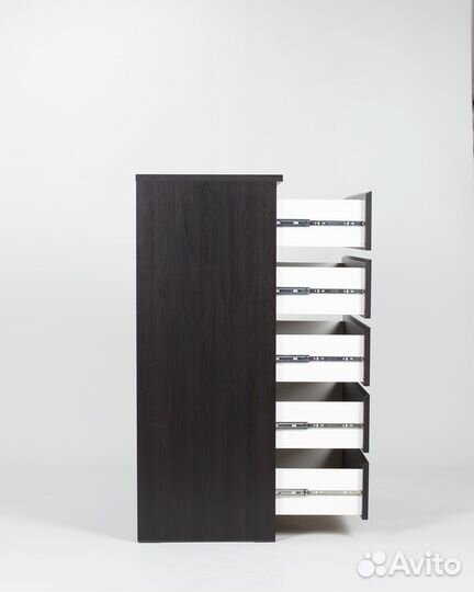 Комод IKEA Мальта 4+2 ящика 80х121 Дуб Венге