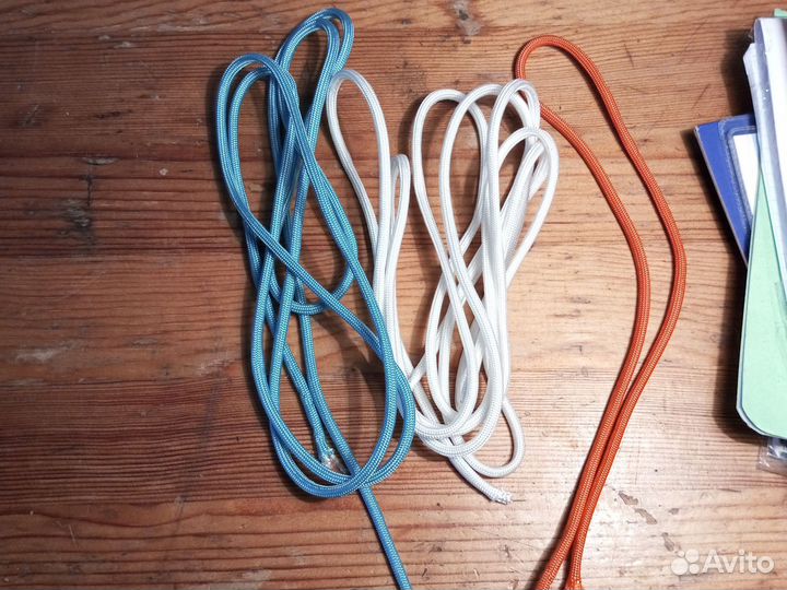 Шнурки для адресников из паракорда
