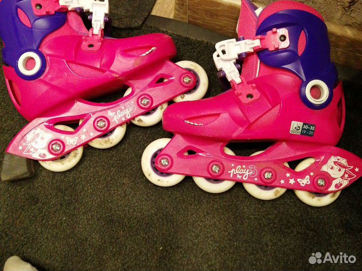 Роликовые коньки детские раздвижные