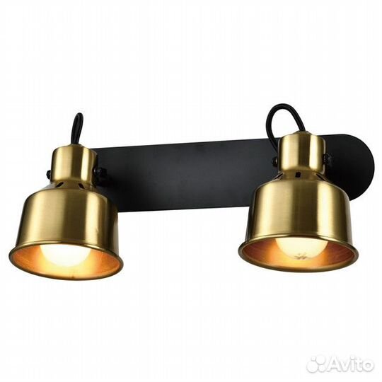 Спот rivoli Lenore 2х40Вт E14 поворотный металл ла