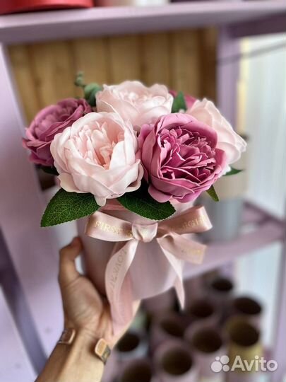 Мыльные розы букеты