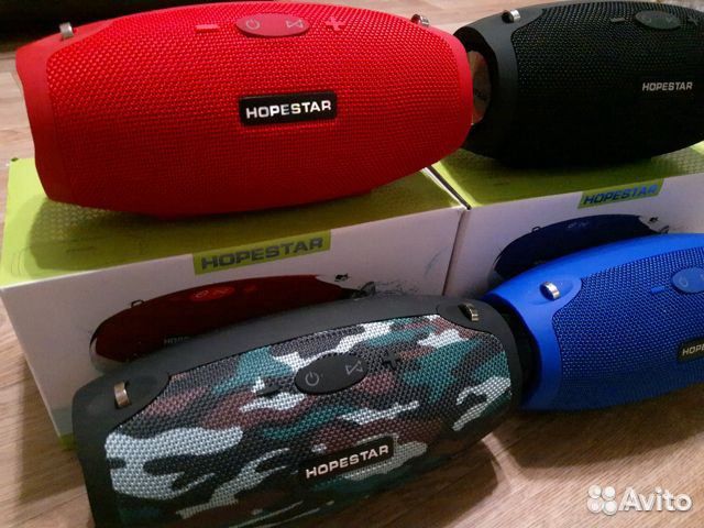 Колонка портативная bluetooth Hopestar H26
