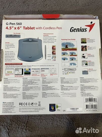 Планшет для рисования Genius