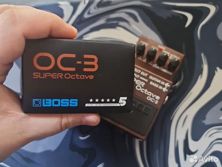 Гитарная педаль boss OC-3 super octave