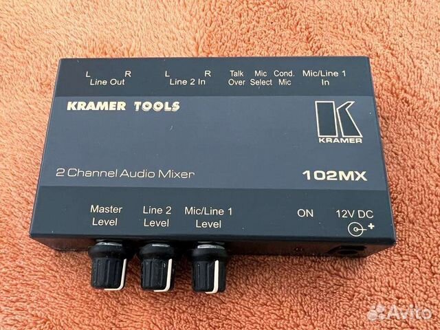 Микшер новый kramer 102MX