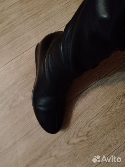 Сапоги женские зимние ботфорты