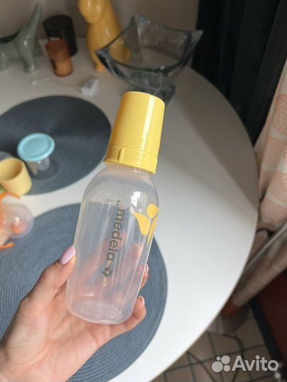 Бутылочка medela 250мл с силиконовой соской S