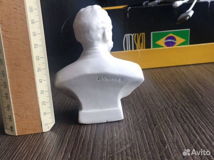 Бюст Маяковский. Горький. Чайковский Фарфор СССР