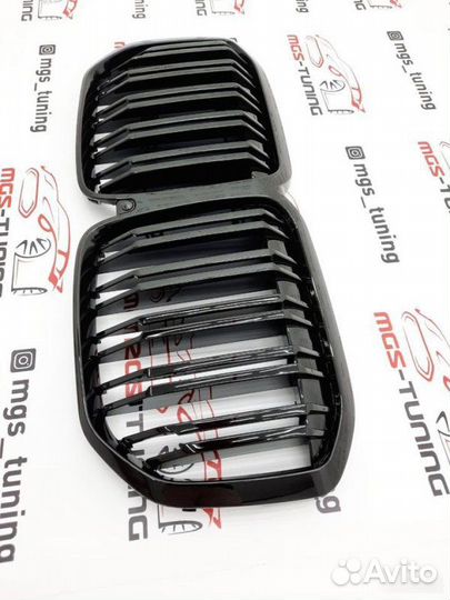 Решетка радиатора BMW Х7 G07 M-Style Black