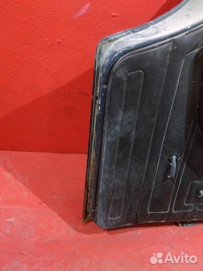 Дверь задняя левая Ваз 2107 сине зеленый 2008 год