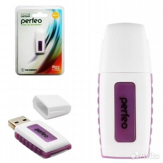 Картридер Perfeo MicroSD/ магазин