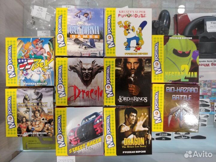 Sega MDP картриджи. Новые