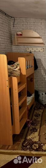 Двухъярусная кровать бу