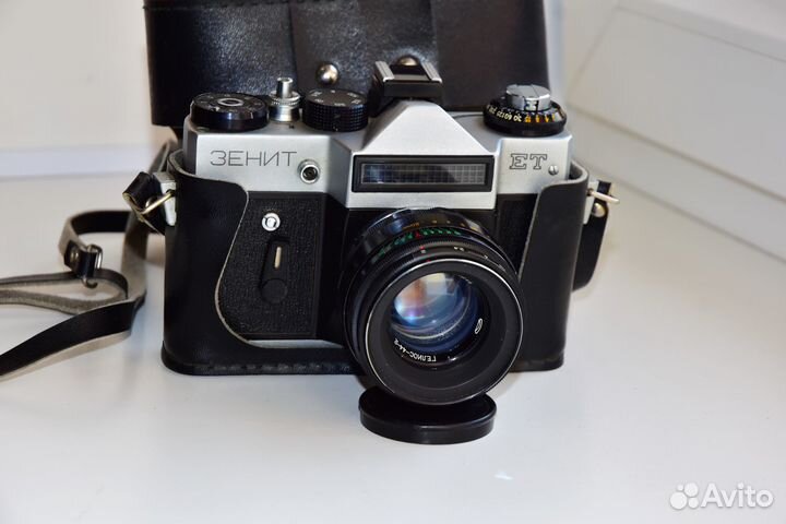 Зенит ет пленочная зеркалка СССР