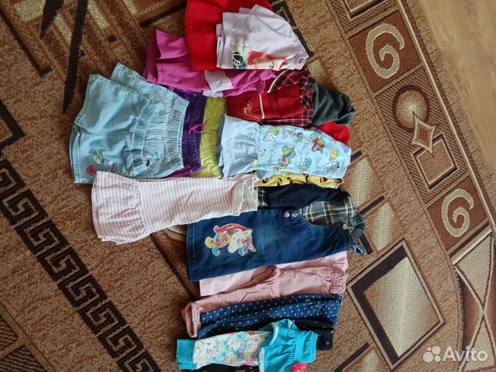 Детские вещи пакетом для девочек 92 98