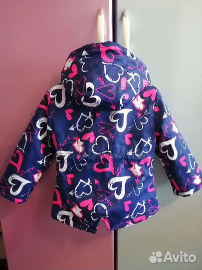 Куртка для девочки демисезон 86