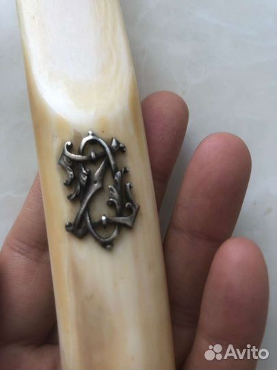 Нож для бумаги,вскрытия конвертов. Кость