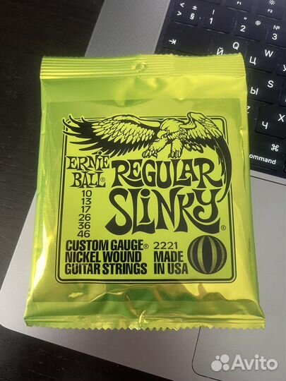 Струны ernie ball regular slinky (10-46)