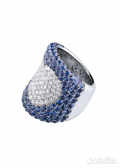Кольцо Pasquale Bruni Sapphire & White Diamonds He