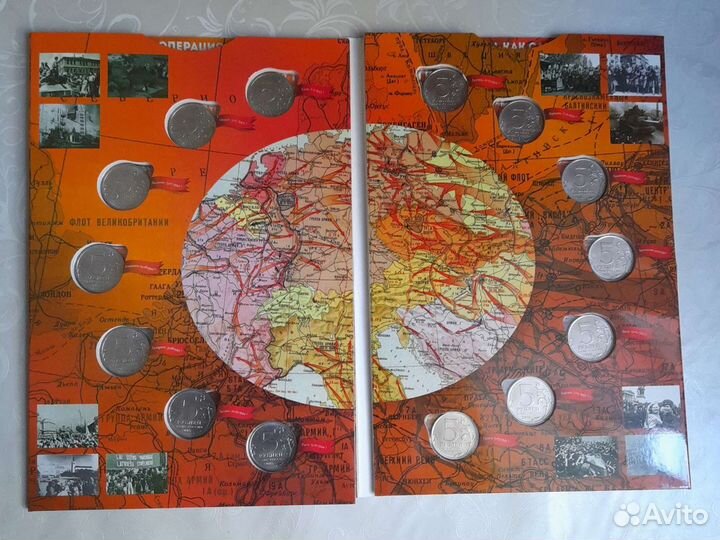 Коллекционный альбом монет День Победы 2016