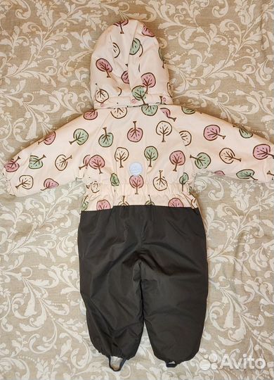 Зимний комбинезон для девочки 86