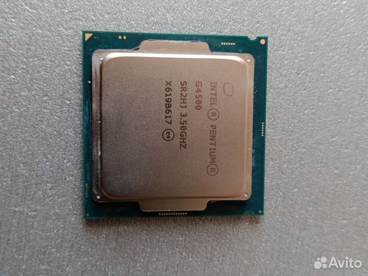 Процессор Pentium G4500
