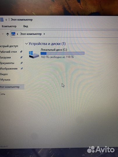 Ноутбук Asus 4/4/128ssd/1