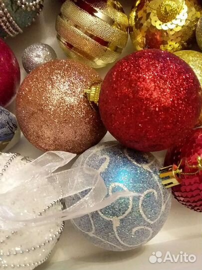 Ёлочные игрушки 6 шт