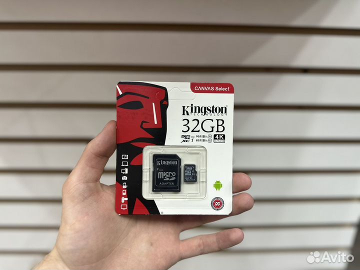 Карта памяти MicroSD Kingston