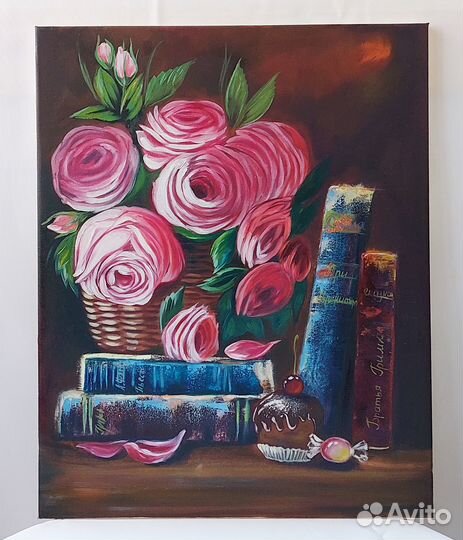 Картина маслом на холсте 