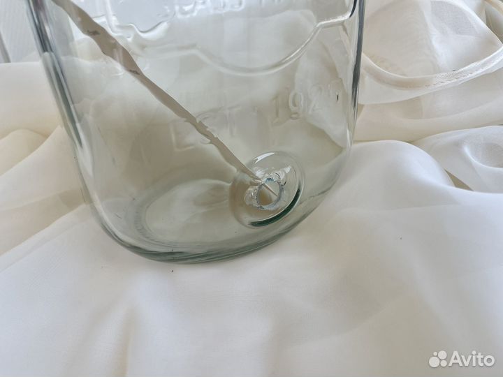 Новая банка с краном 3 литра без крана